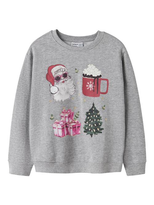 NAME IT Sweatshirt Rasab Grey Melange