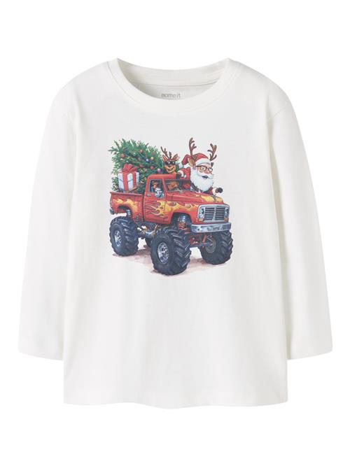 Se NAME IT Bluse Vosmas Cloud Dancer Santa hos SmartKidz