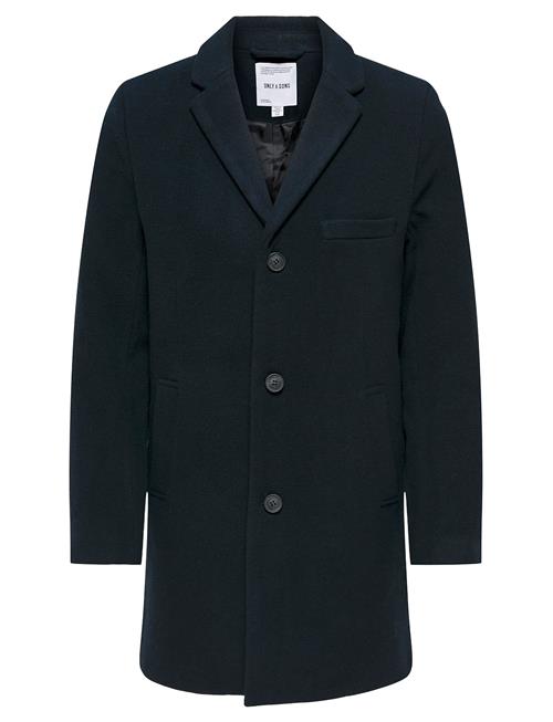 Onsjaylon Wool Coat Otw Noos ONLY & SONS Black