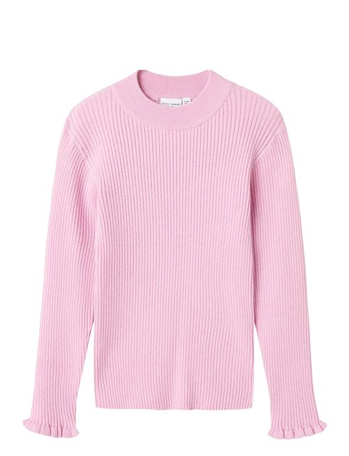 Nkfvianna Ls Slim Knit Name It Pink
