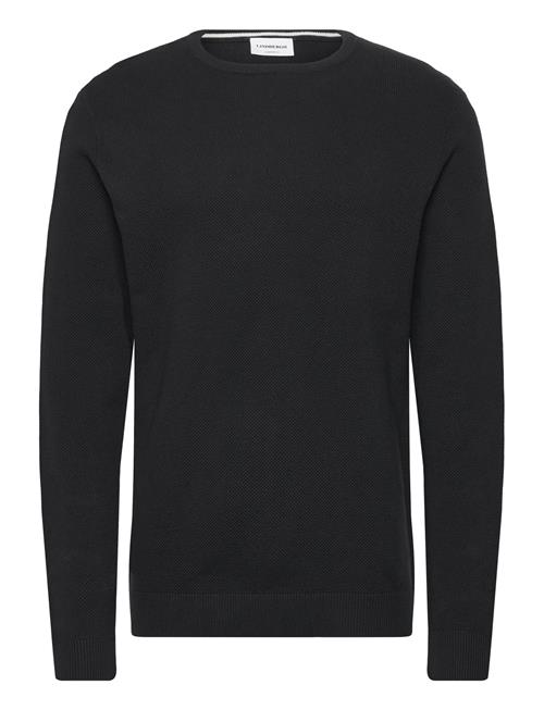 Structure O-Neck Knit Lindbergh Black