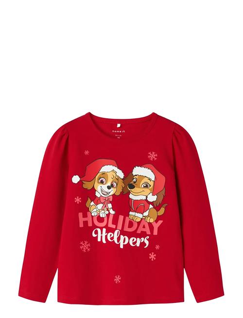 Nmfsasa Paw Ls Top Cplg Name It Red