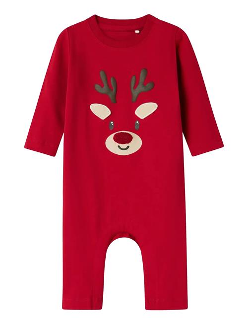 Nbnfro Ls Body Suit Name It Red