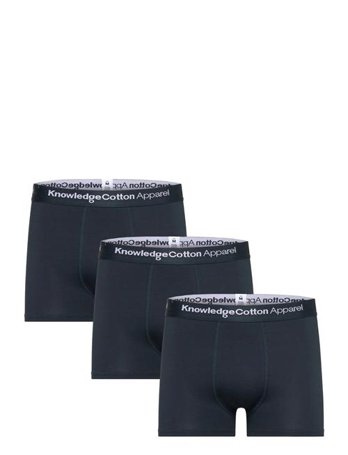 3 Pack Boxer Briefs Knowledge Cotton Apparel Navy