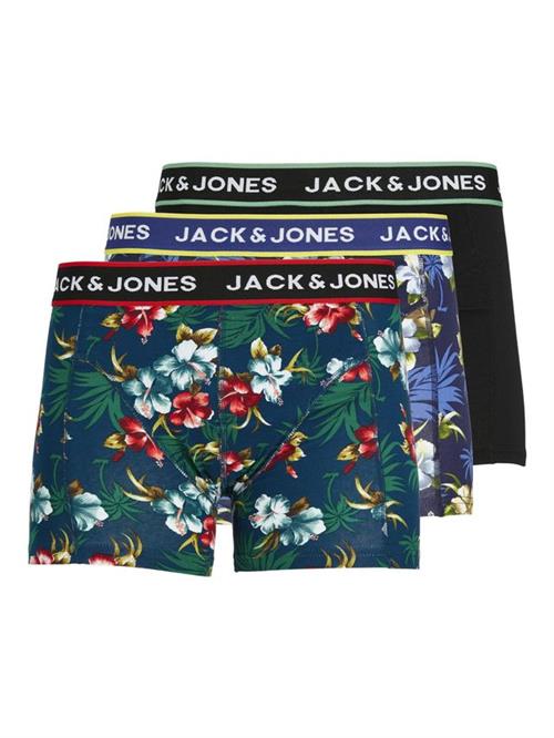 JACFLOWER TRUNKS 3 PACK.NOOS