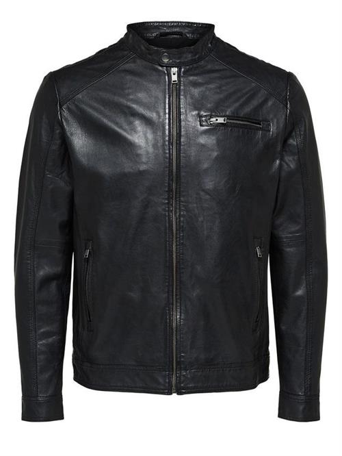 SLH C-01 CLASSIC LEATHER JACKE