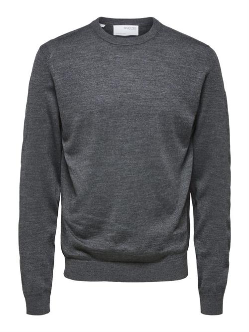 Se SLHTOWN MERINO COOLMAX KNIT CREW B hos Din tøjmand