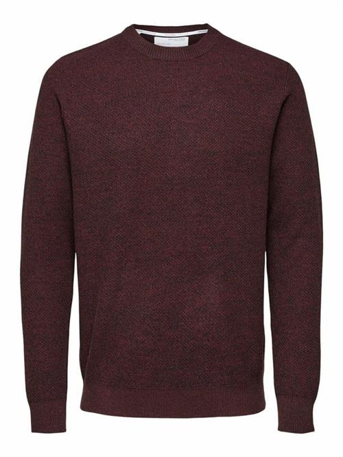 SLHEKLON LS KNIT CREW W CAMP