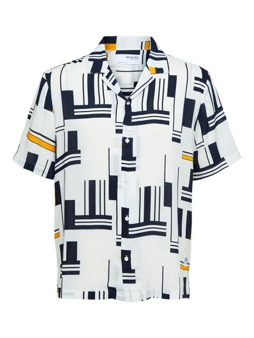 SLHRELAXRECK SHIRT SS AOP G