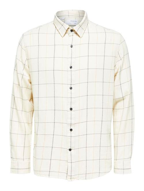 SLHREGMEL-CHECK SHIRT LS W