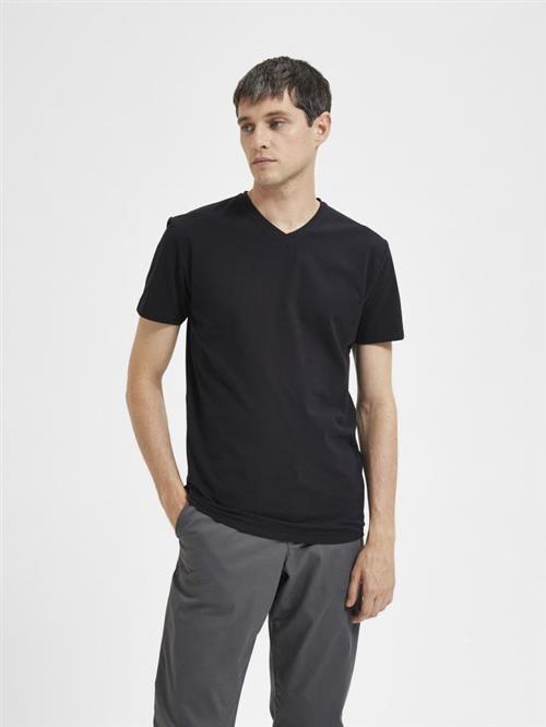 SLHAEL SS V-NECK TEE B NOOS