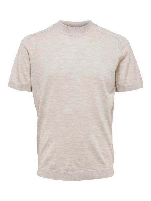 SLHTOWN SS KNIT MOCK NECK B