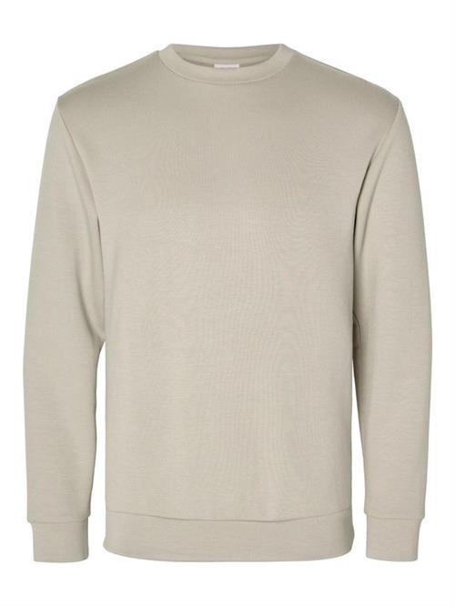 Se SLHEMANUEL SOFT CREW NECK SWEAT NOO hos Din tøjmand