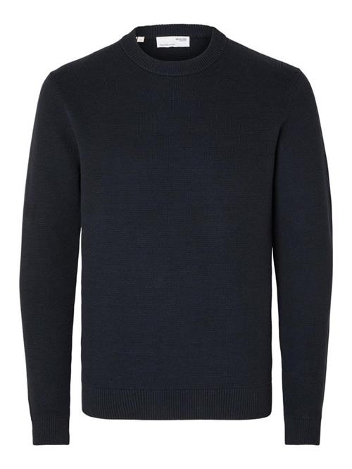 Se SLHDANE LS KNIT STRUCTURE CREW NECK hos Din tøjmand