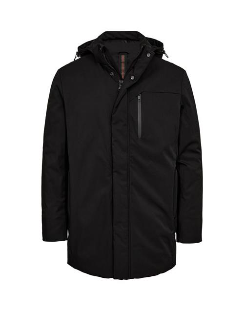 Padded coat modern fitting