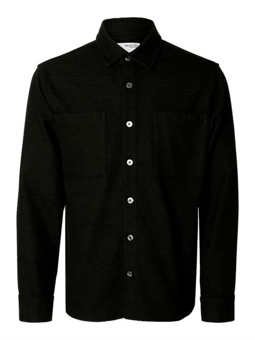 SLH-TWILL MIX OVERSHIRT LS