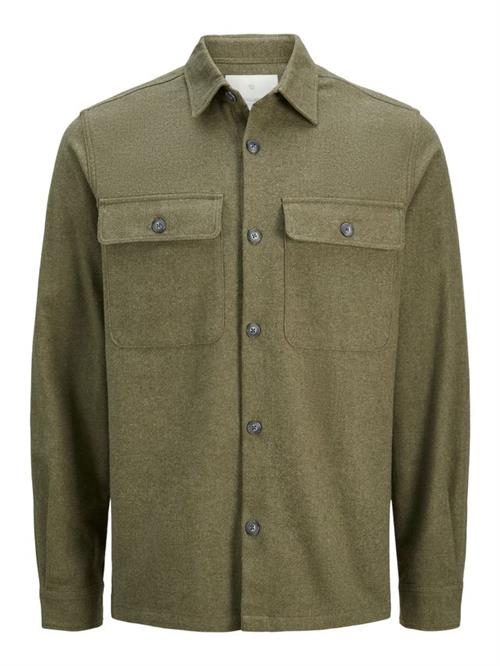JPRRAYMOND MELANGE SOLID LS OVERSHI