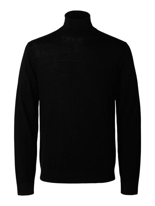 Se SLHTRAY LS KNIT MERINO ROLL NECK NO hos Din tøjmand