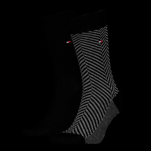 TH MEN SOCK 2P IRREGULAR HERRINGB