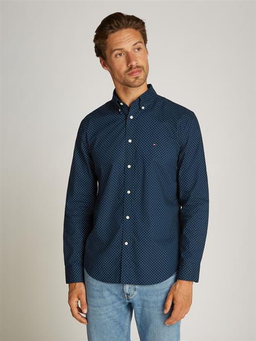 FLEX POPLIN POLKA DOT RF SHIRT