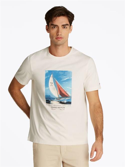 HILFIGER COLOR PHOTO PRINT TEE