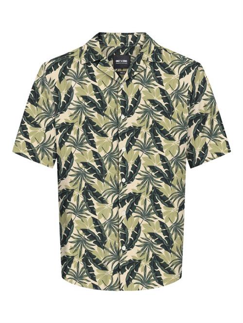 ONSWAYNE LIFE AOP SS VISCOSE SHIRT