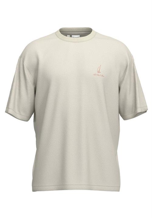 SLHLOOSEOSCAR GRAPHIC SS O-NECK TEE