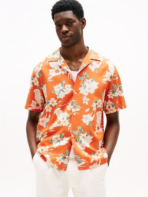 LIGHTWEIGHT FLORAL AOP SS SHIRT