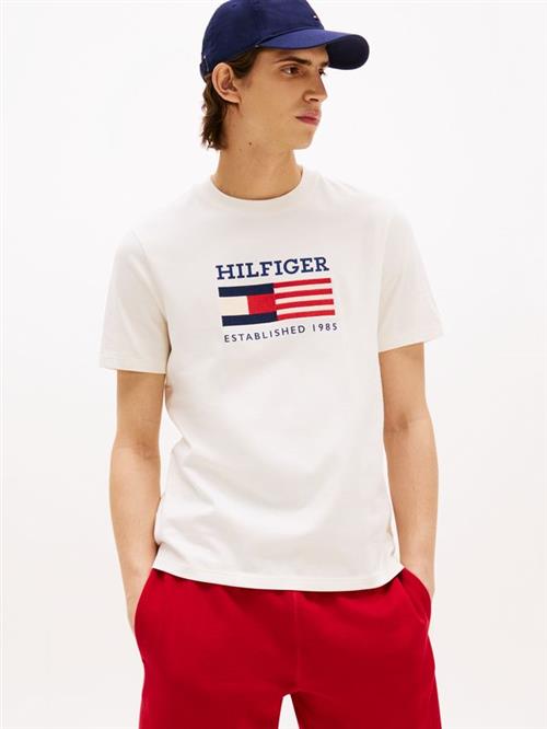 AMERICANA MONOTYPE FLAG BOX TEE