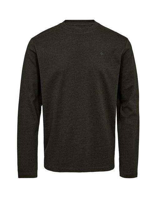 Se O-neck l/s modern fit t-shirt hos Din tøjmand
