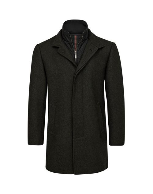 Mens wool coat modern fit