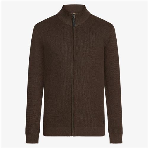 Se KaiSi Structure Cardigan+ hos Din tøjmand