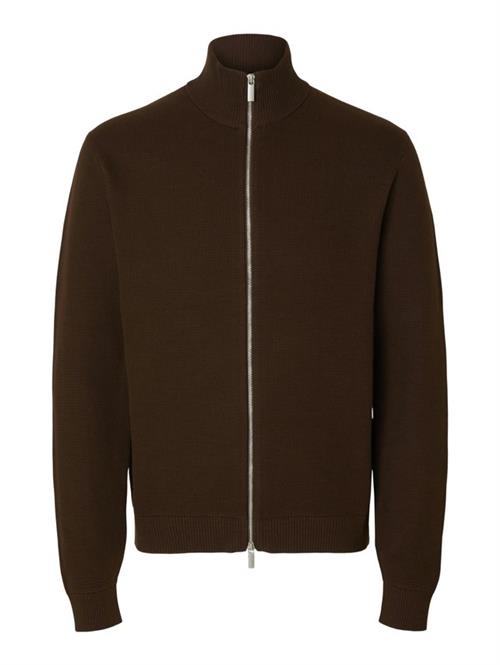 SLHDANE LS KNIT STRUCTURE FULL ZIP