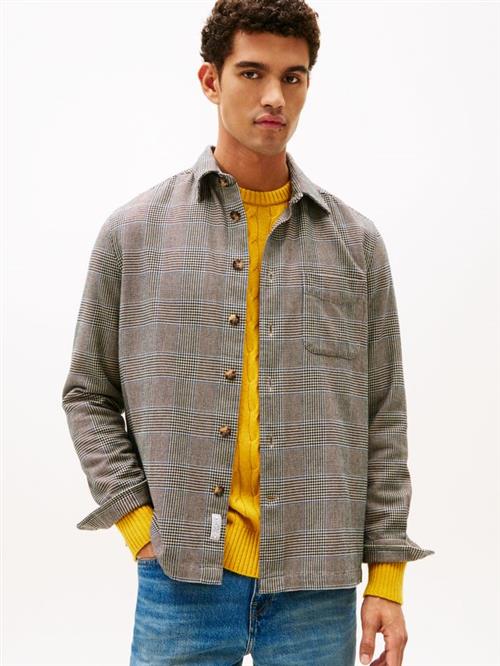 FLANNEL PRINCE OF WALES SHIRT