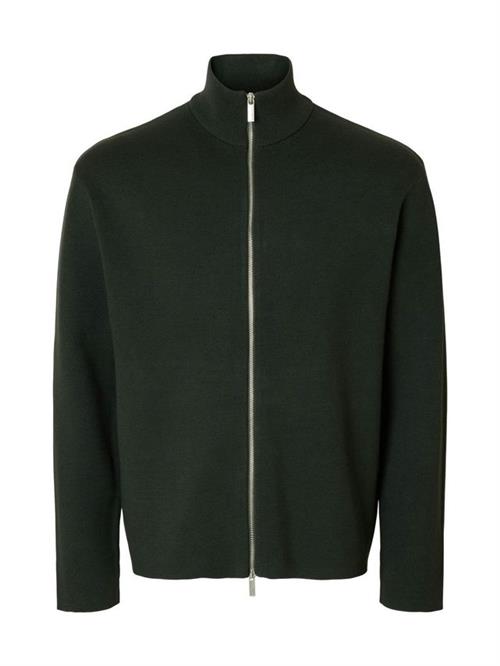 Se SLHTELLER FN RELAXED ZIP CARDIGAN N hos Din tøjmand