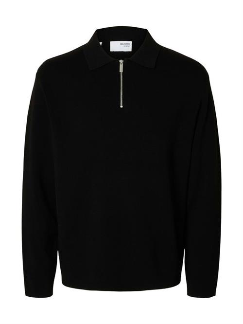 SLHTELLER FN RELAXED HALF ZIP POLO
