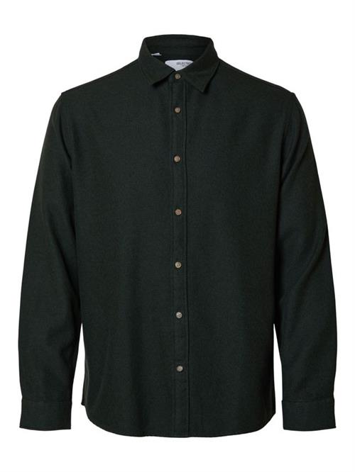 SLHREGNOAH BRUSHED TWIST SHIRT LS N