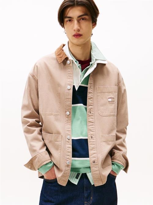 TJM WORKWEAR CORD CLLR OVERSHIRT