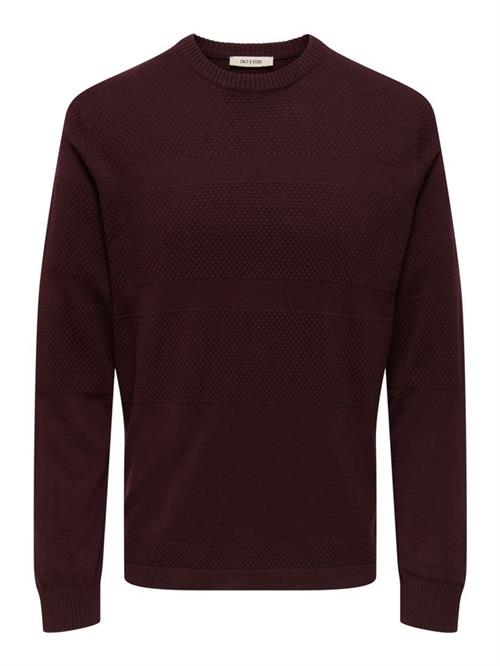 ONSMALIK REG 12 PINAPLE CREW KNIT