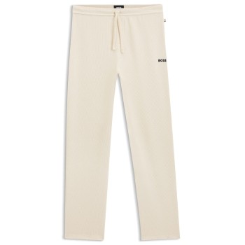 BOSS Waffle Pants Offwhite XX-Large Herre