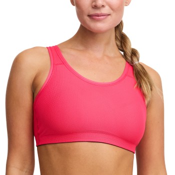 Swegmark Bh Core Sports Bra Moulded Cups Rosa polyamid Large Dame