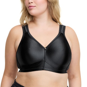 Swegmark Bh Shine Soft Bra Moulded Cups Sort polyamid E 75 Dame