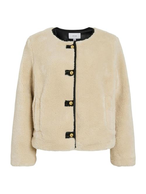 VILA Overgangsjakke 'SHUP'  creme / sort