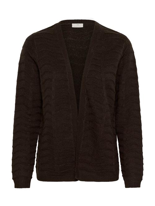 Kaffe Cardigan 'KAEmria'  mørkebrun