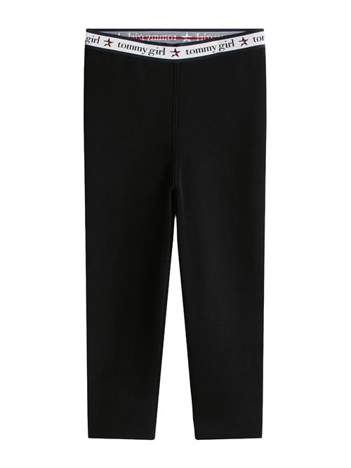 Tommy Jeans Leggings  sort / hvid