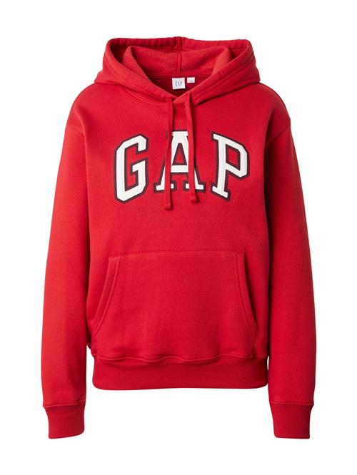 GAP Sweatshirt 'HERITAGE'  rød / bordeaux / hvid