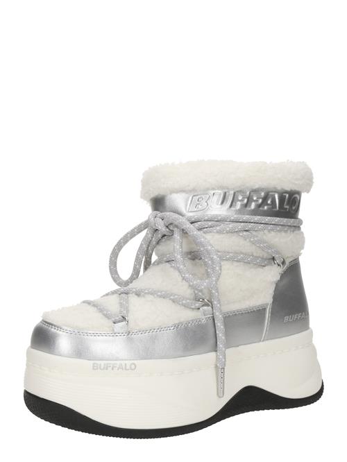 BUFFALO Snowboots 'ORCUS'  ecru / sølv