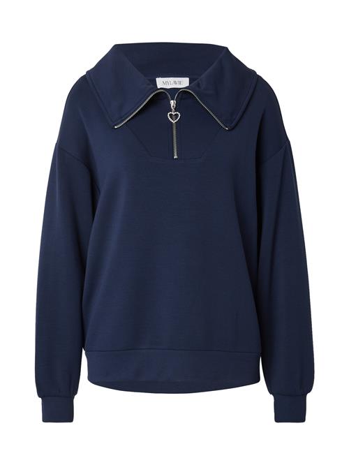 MYLAVIE by Sarah Harrison Sweatshirt  navy