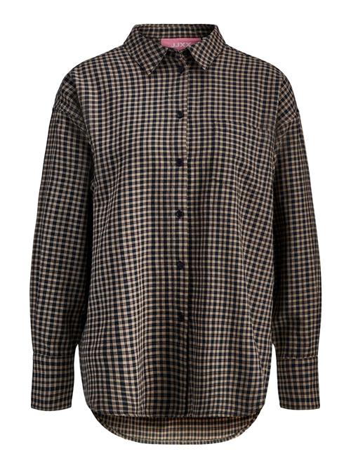 Se JJXX Bluse 'JAMIE'  brun / sort ved About You