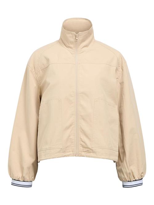 OBJECT Overgangsjakke  beige / sort / hvid